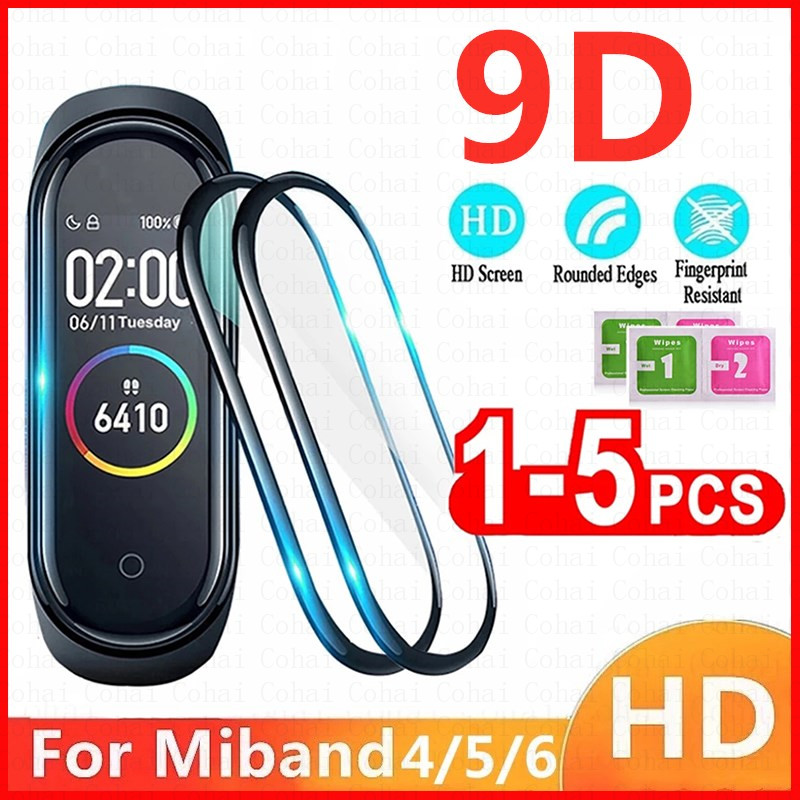 Health Wellness Bracelet - Cristal templado 9D para Xiaomi Mi