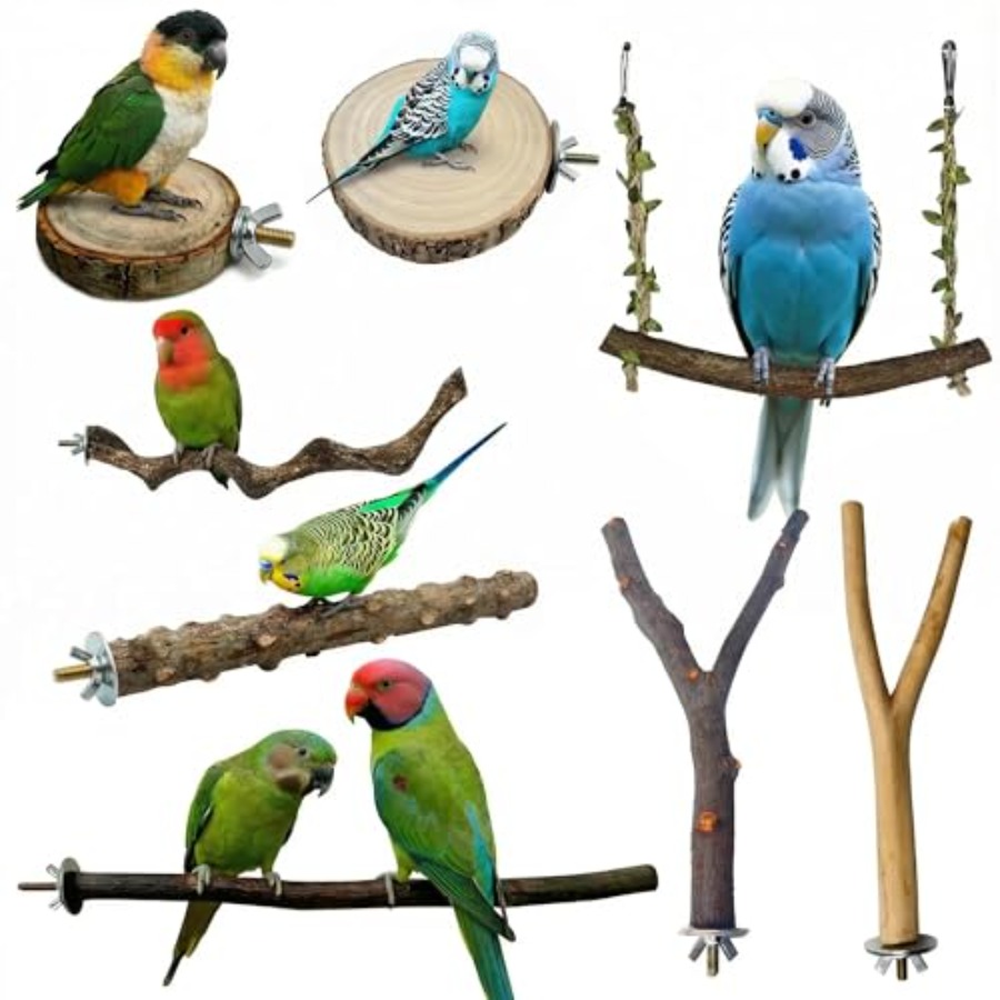 Health & Wellness Unlimited - 8 perchas de madera natural para
