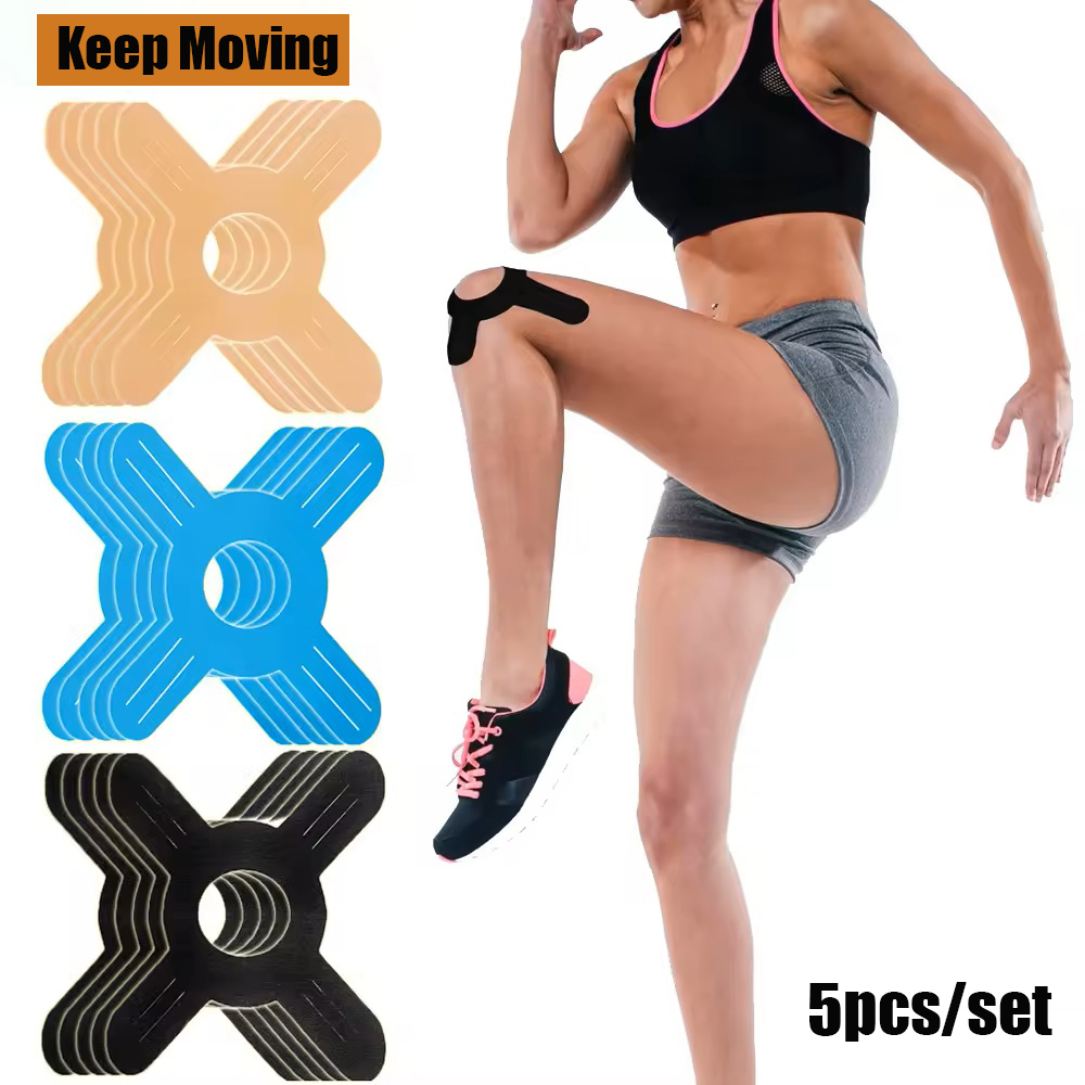 Sports Taping Precut - 5 piezas de cinta de kinesiología