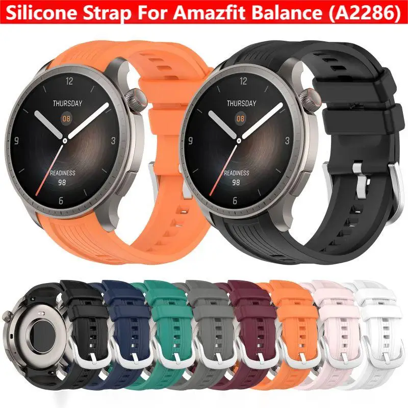 Health Wellness Bracelet - Correa de Silicona para Reloj Inteligente