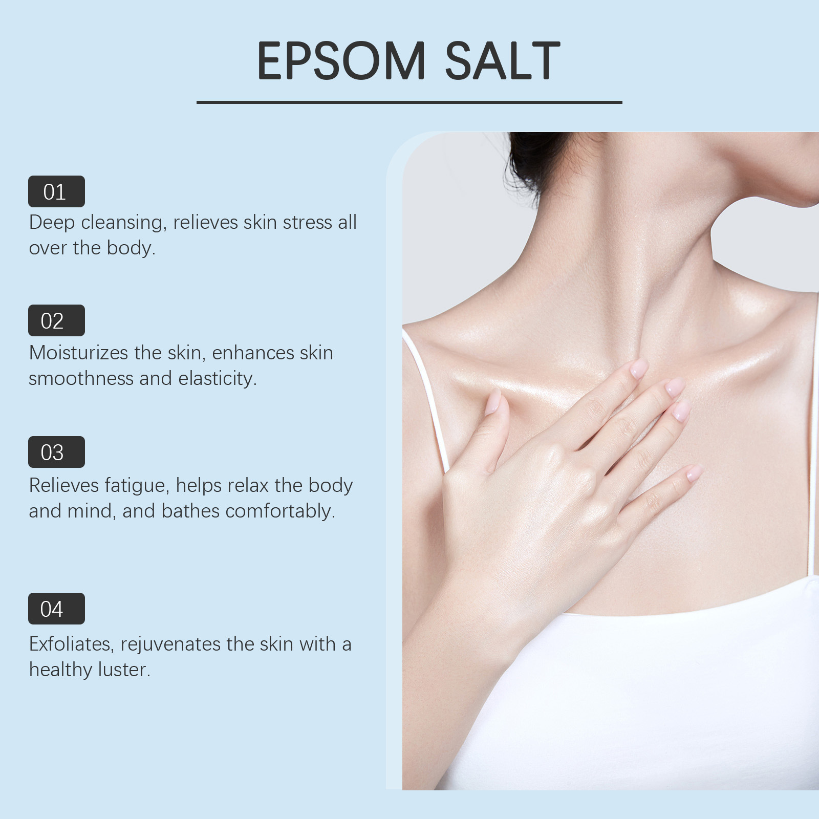 Sales de Baño OceAura con Sal  - Bath Salts Magnesium reseña y precio