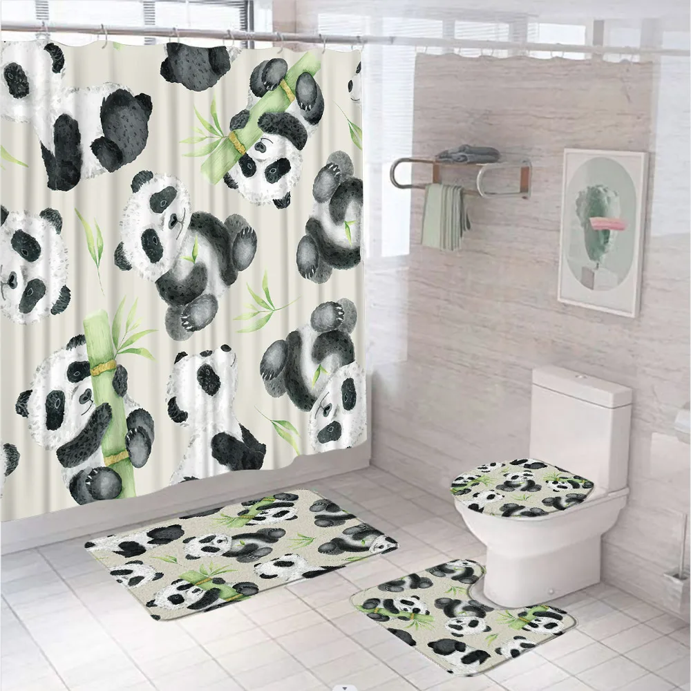Juego de cortina de ducha de b - Bamboo Bath Mat reseña y precio