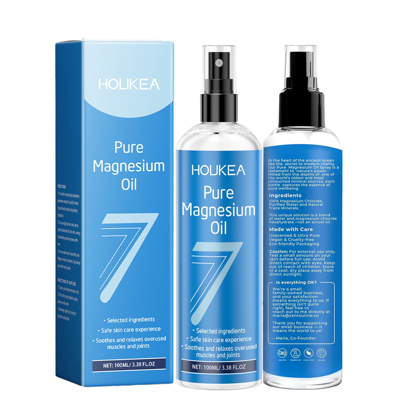 Aceite de Magnesio Puro en Aer - Bath Salts Magnesium reseña y precio