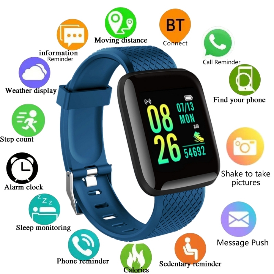Reloj inteligente deportivo pu - Health Wellness Bracelet reseña y precio