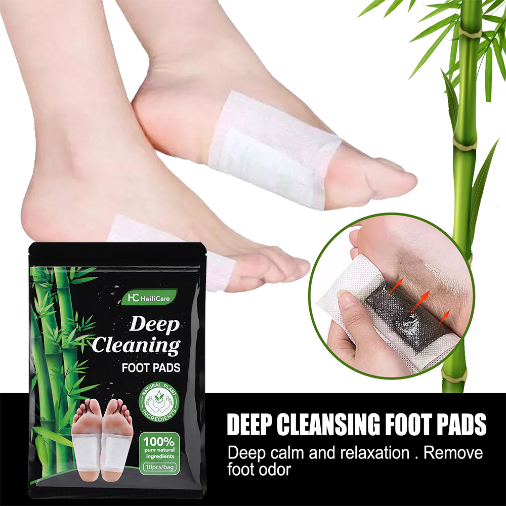 10 parches de carbón de bambú  - Detox Foot Patch reseña y precio