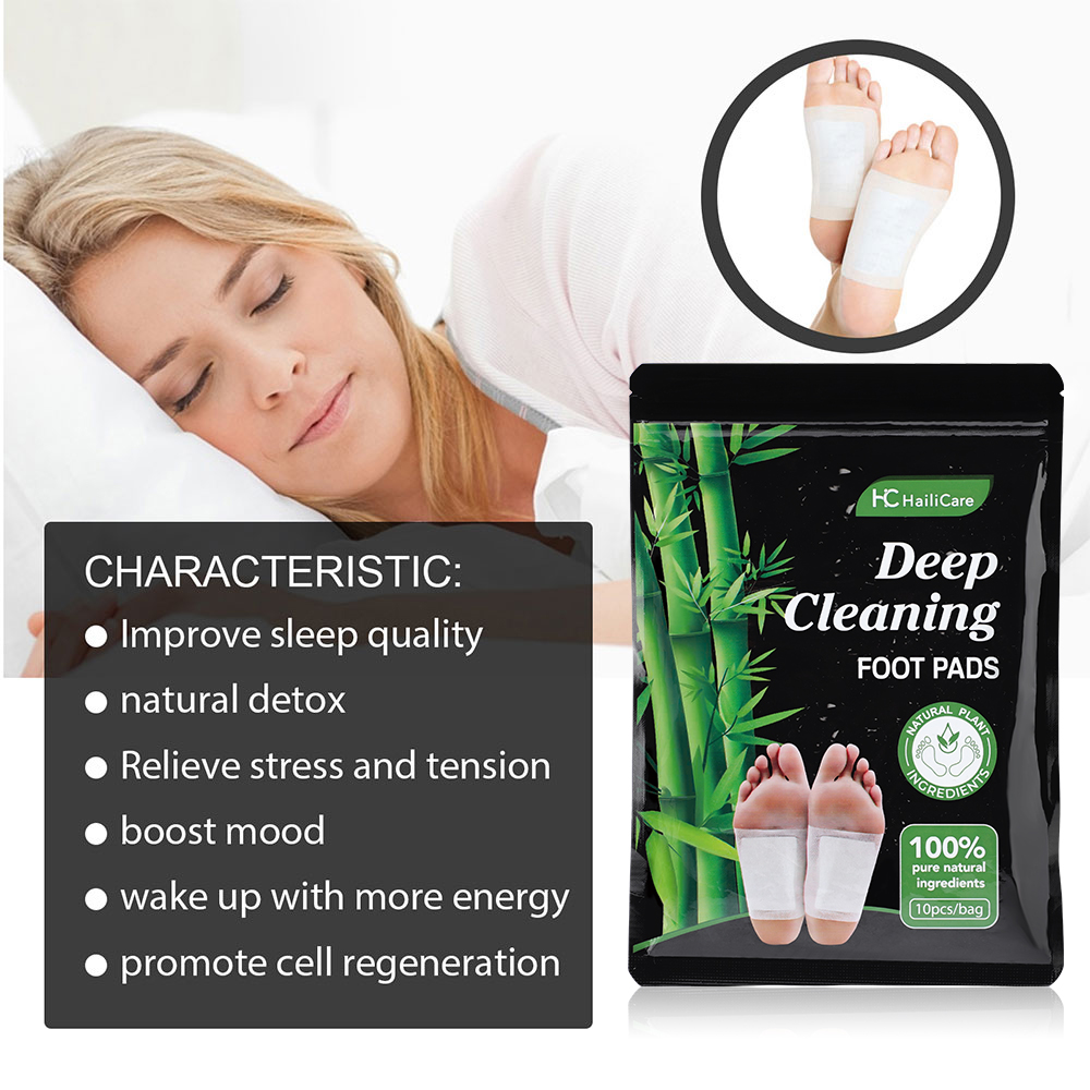 10 parches de carbón de bambú  - Detox Foot Patch reseña y precio