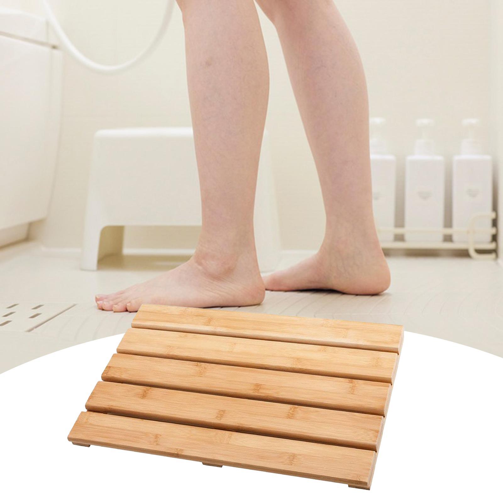 Alfombra de baño de bambú, dec - Bamboo Bath Mat reseña y precio
