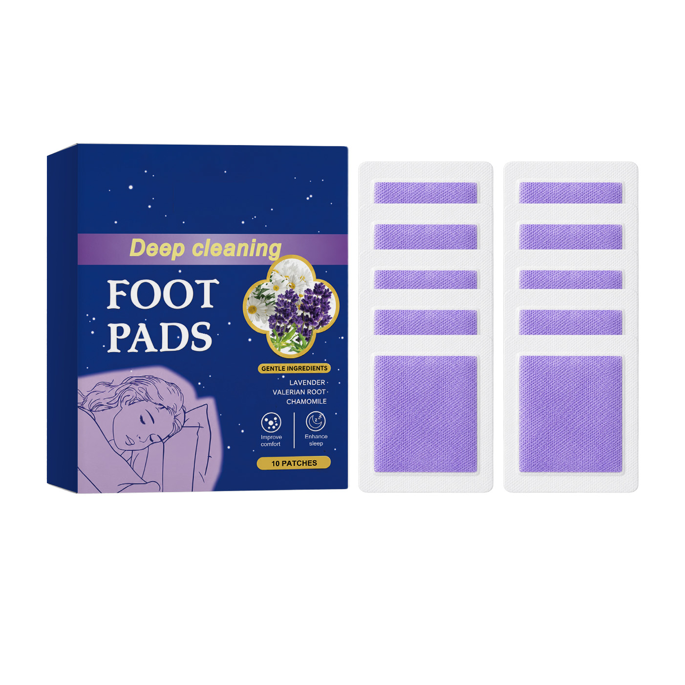 Parches para pies para un sueñ - Detox Foot Patch reseña y precio